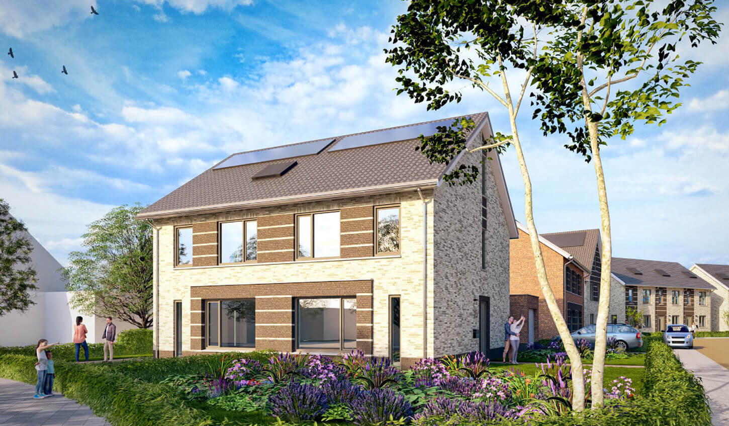 Half-vrijstaande woningen