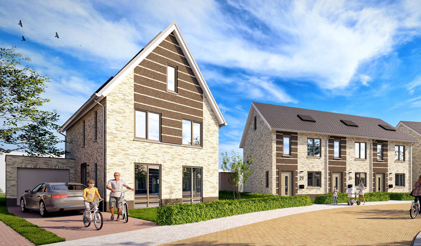 Vrijstaande woningen