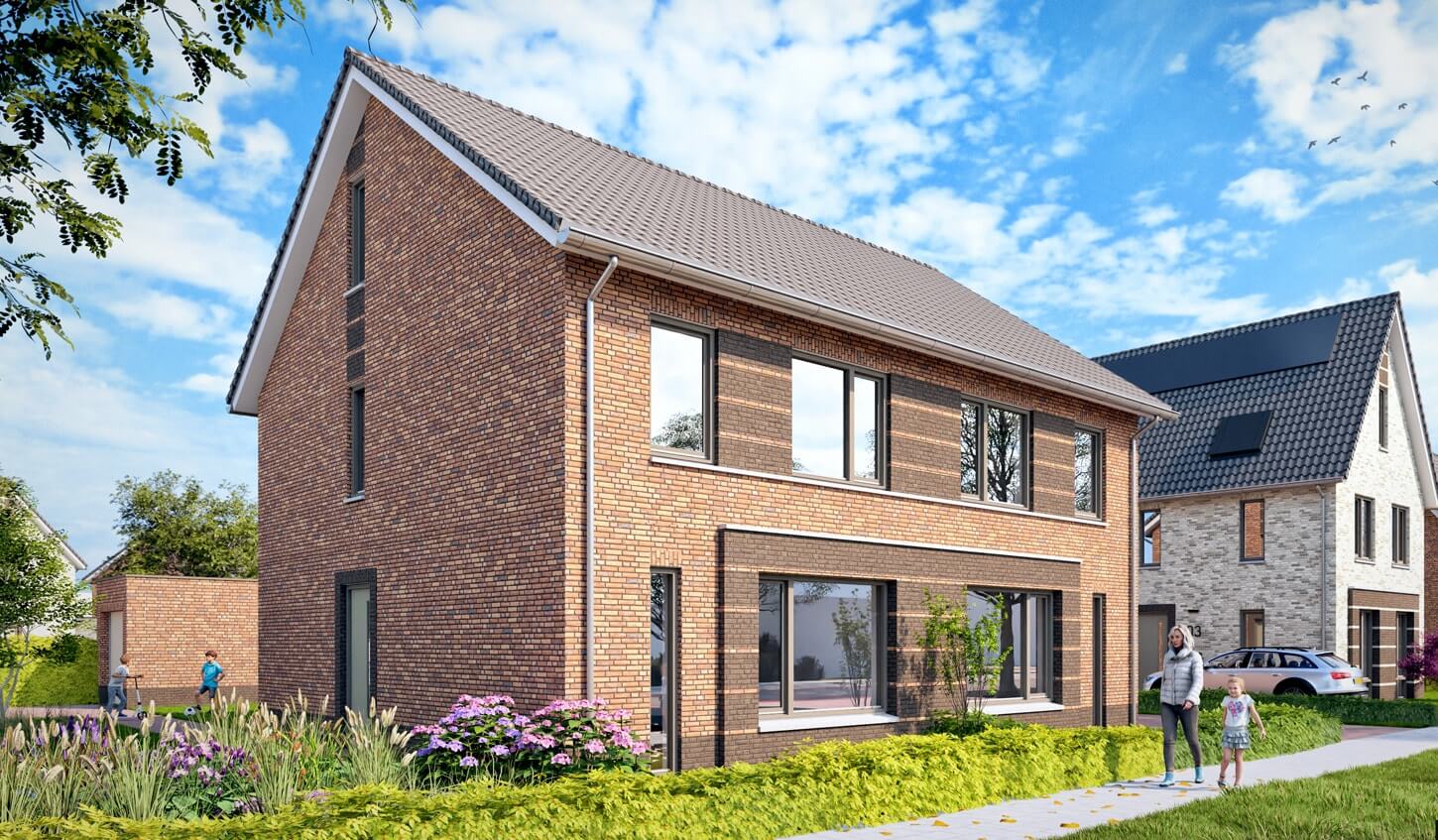 Half-vrijstaande woningen